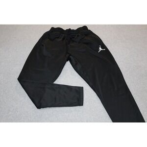 Nike Michael Air Jordan Sweatpants Joggers Mens Medium Black Therma-FIT Jumpman